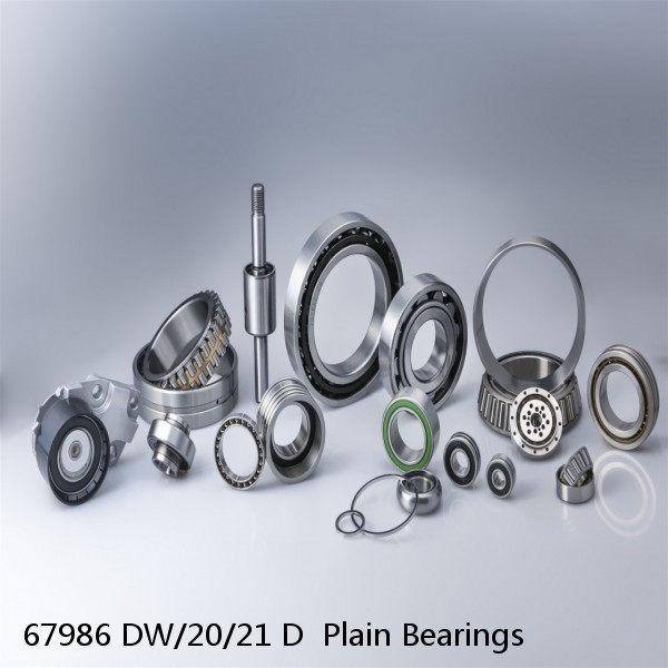 67986 DW/20/21 D  Plain Bearings