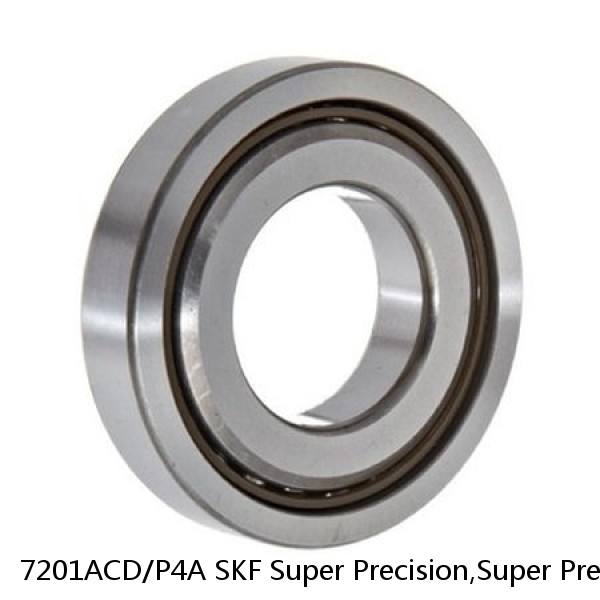 7201ACD/P4A SKF Super Precision,Super Precision Bearings,Super Precision Angular Contact,7200 Series,25 Degree Contact Angle